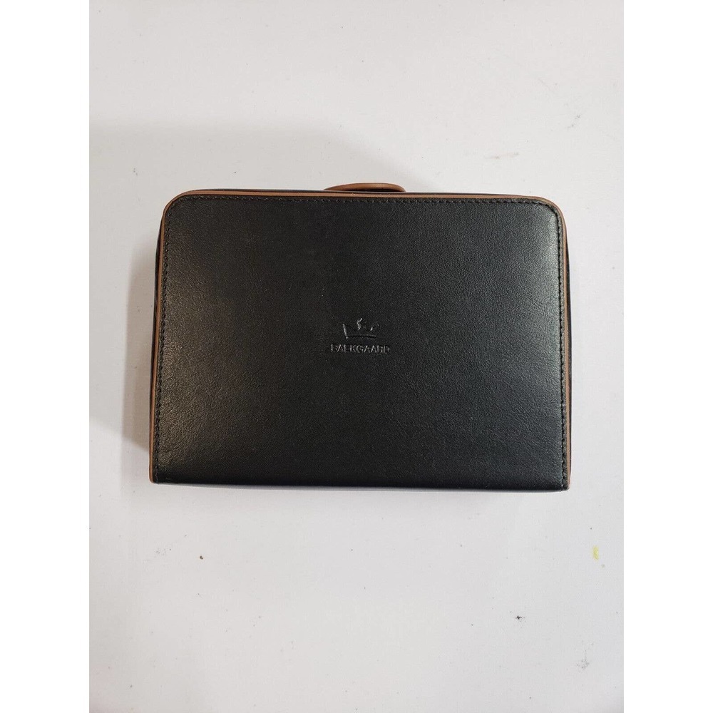 Baekgaard Makeup Box Womens One Size Black Genuine Leather Travel Organizer Case